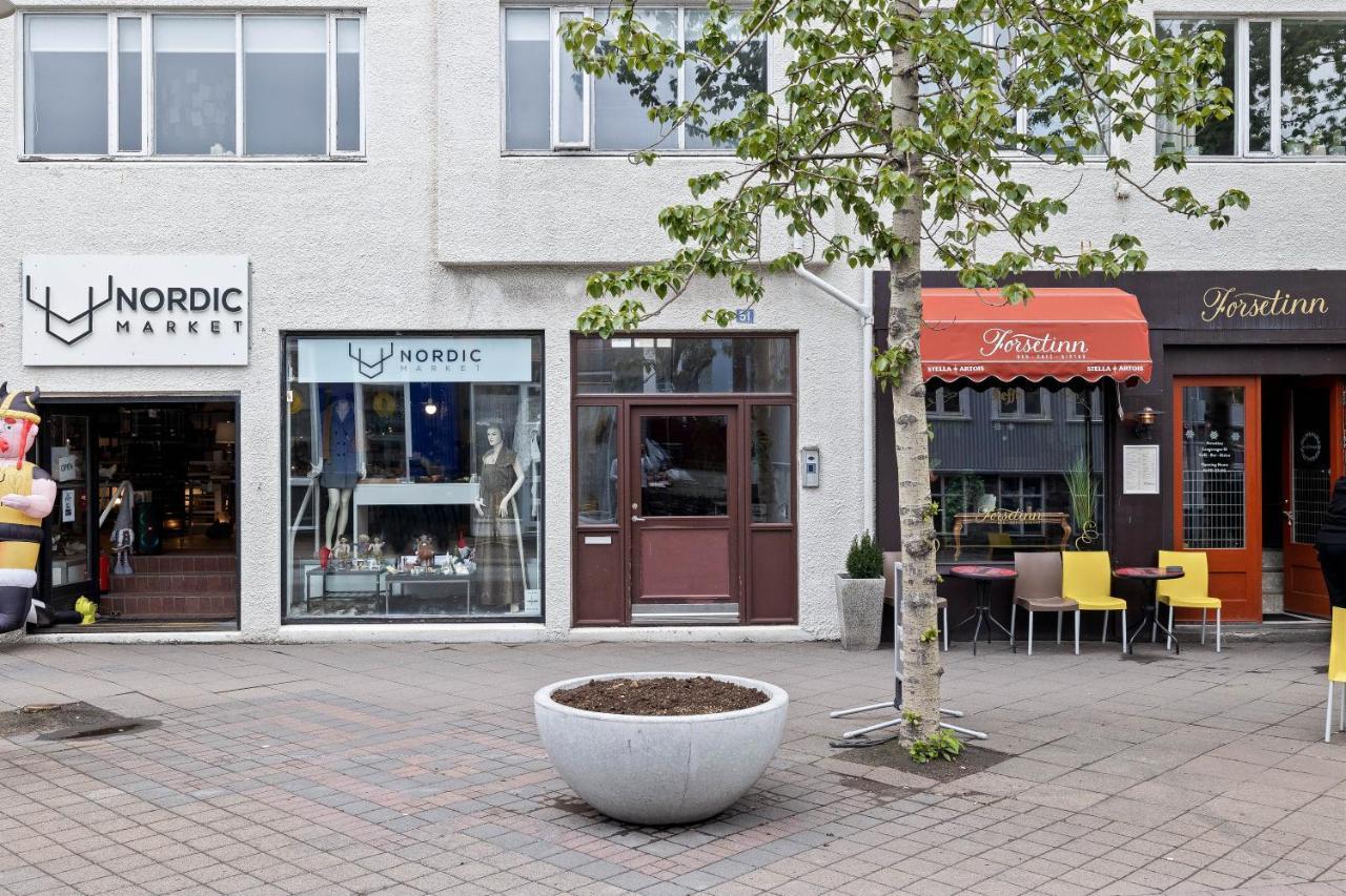 Down Town Rvk Shopping Street Living Daire Reykjavík Dış mekan fotoğraf